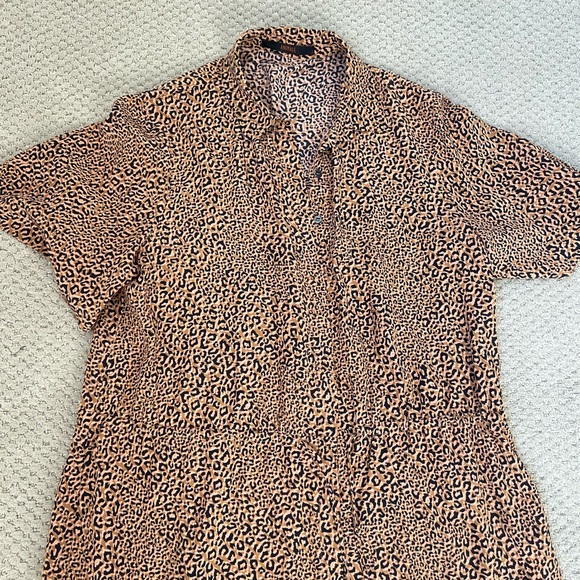 Animale Silk cheetah print dress 38 - Picture 11 of 13